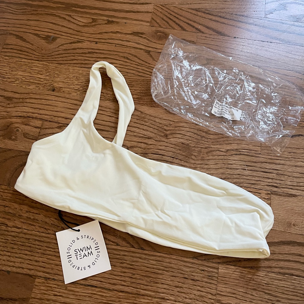 Solid & Striped Nwt Bikini Top